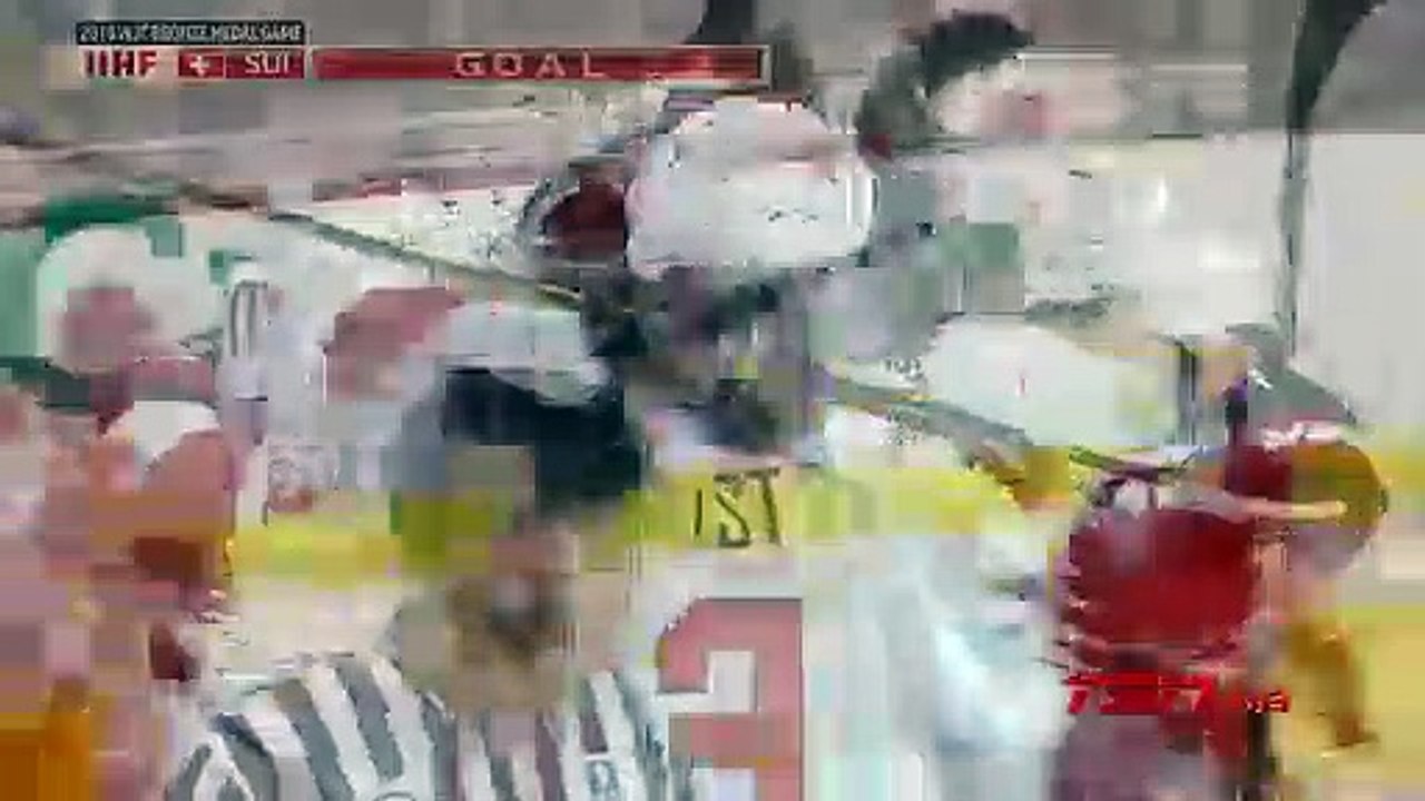 Rusia golea a Suiza y gana el bronce en el Campeonato del Mundo Juvenil de hockey sobre hielo