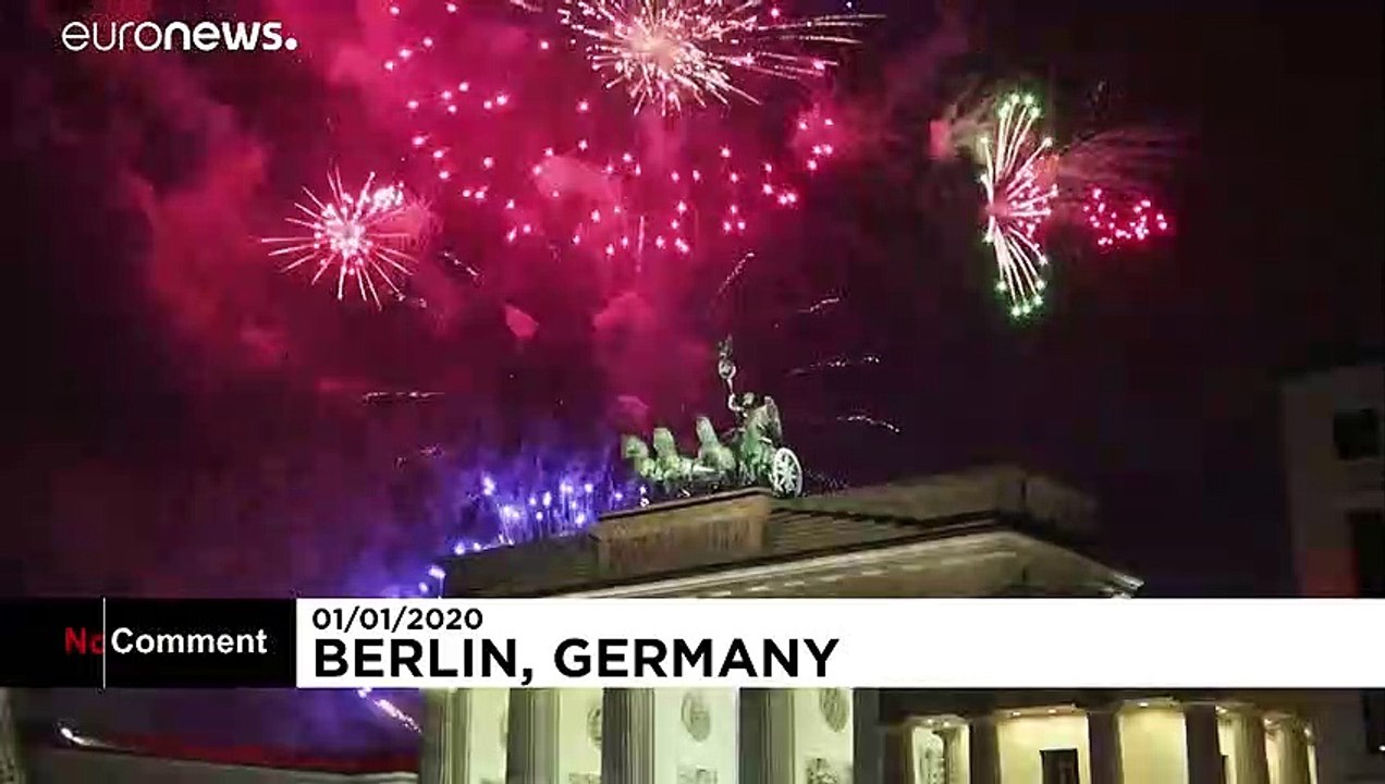 Willkommen 2020! Europa begrüßt das neue Jahr