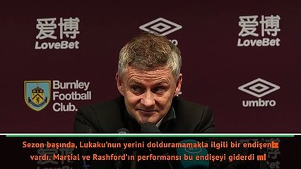 Solskjaer: "Greenwood, Lukaku’nun yerini doldurdu"