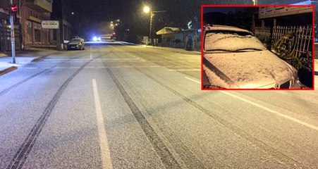 İstanbul'da kısa süreli kar ve dolu yağışı sürprizi