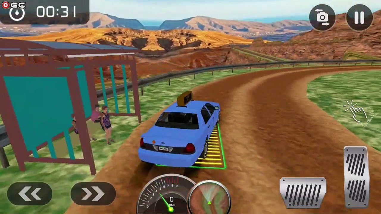 Crazy Taxi Mountain Driver 3D Games - Off road Simulator Taxi Driving - Android GamePlay