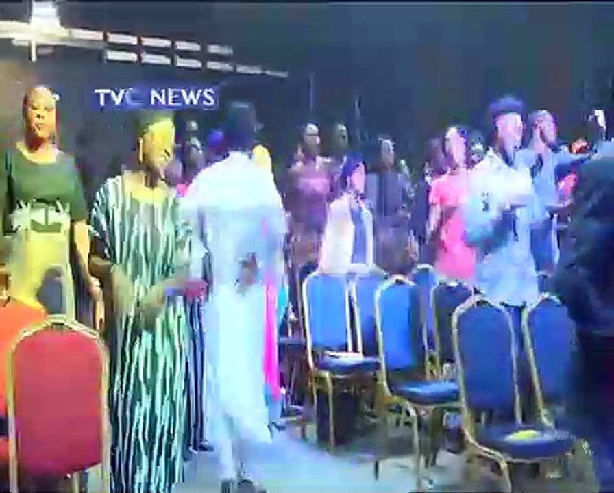 Nigerians troop to worship centres to usher in the new year
