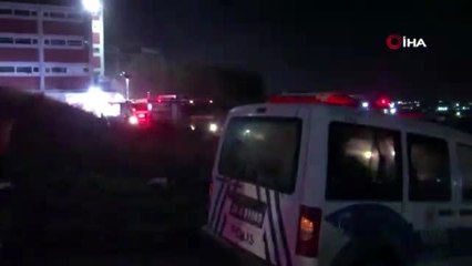 Hadımköy'de korkutan fabrika yangını