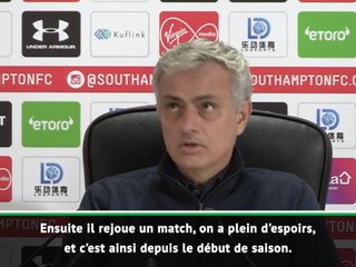 21e j. - Mourinho se paye Ndombele : ''Il est tout le temps blessé''