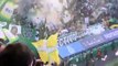 Hinchas incendian sus butacas en un partido entre Sporting de Lisboa y FC Porto