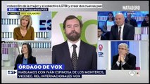 El enfado de Espinosa (VOX) en A3 tenía motivos: así le insulta cobardemente por lo bajito el juez progre
