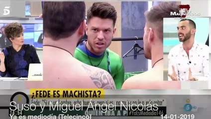 "En GH tienen a un hombre cohibido, que no entra a discutir con una mujer para que no se le eche toda la sociedad encima"