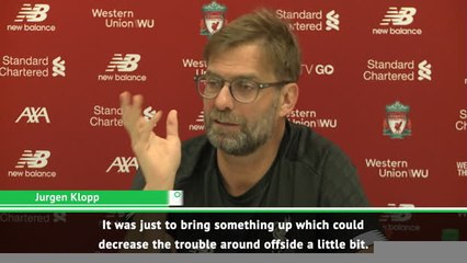 VAR analyses decisions the human eye cannot see - Klopp