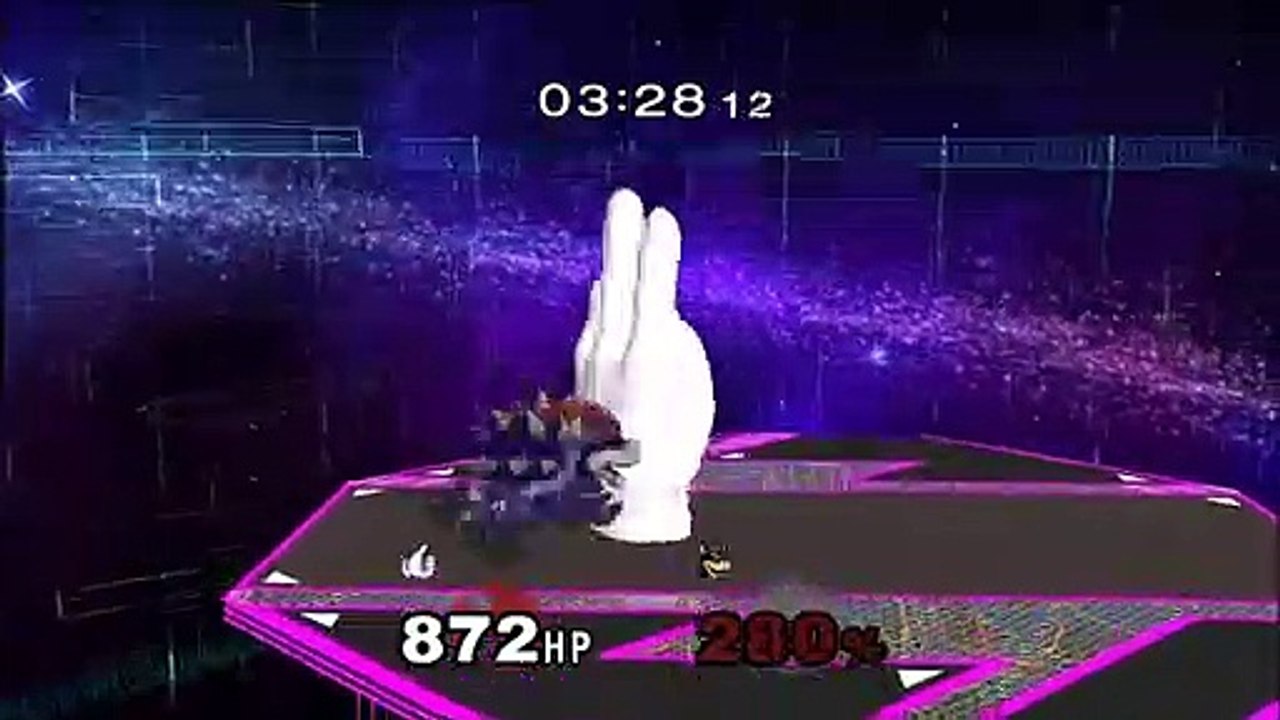 Super Smash Bros. Melee- Crazy Hand vs. Giga Bowser