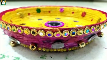 How to make a paper bowl with newspaper | Newspaper bowl craft by kala gyan