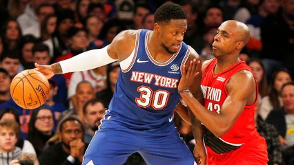 NBA : Les Knicks coulent un peu plus les Blazers