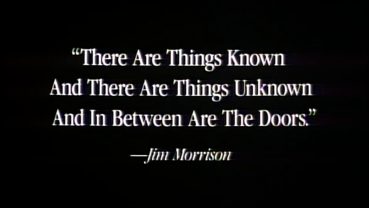 "THE DOORS" TRAILER