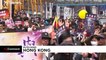 شاهد: مواجهات في هونغ كونغ خلال أول تظاهرة مؤيدة للديموقراطية في 2020