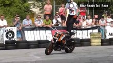 1st Place Stunt Riding World Championship By Riaz- Ready To》Race