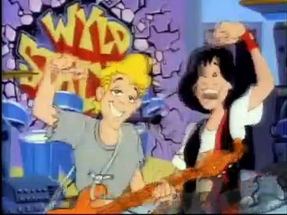 Bill & Ted's Excellent Adventure Cartoon Intro (1990)
