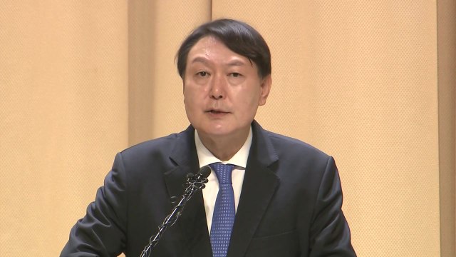 [현장영상] 윤석열 선거 범죄에 엄정 대응...정당한 소신 지킬 것 / YTN