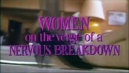 "Mujeres al borde de un ataque de nervios" Trailer 1988.