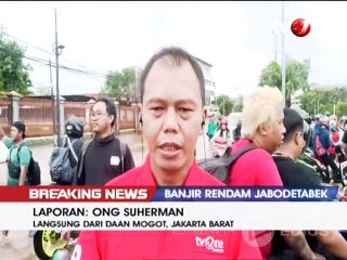 Kondisi Terkini Banjir di Daan Mogot