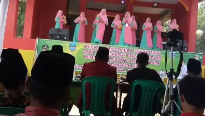 Qosidah Rebana Desa Mekarsari, Lagu Man Ana dan Ya Ayyuhannabi