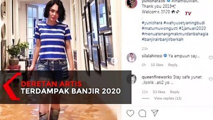 Deretan Artis Terdampak Banjir 2020