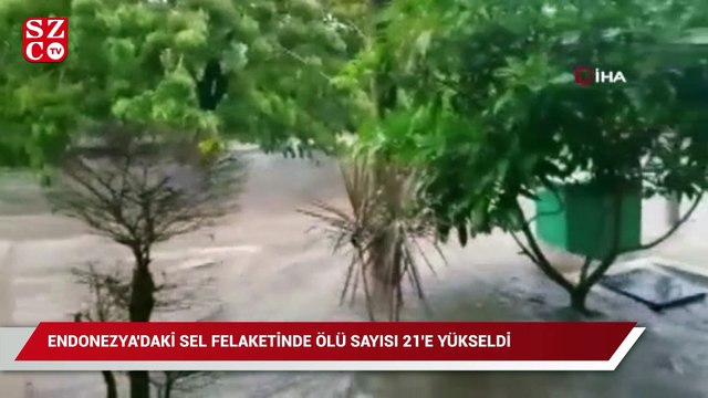 Endonezya’daki sel felaketinde ölü sayısı 21’e yükseldi