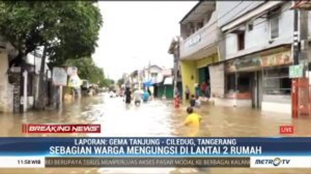 Kondisi Terkini Banjir di Kompleks Ciledug Indah II