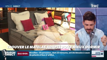 Dupin Quotidien : Trouver le matelas adapté pour mieux dormir - 02/01