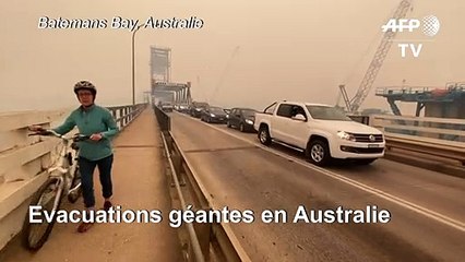 Evacuations de masse en Australie pour fuir les incendies