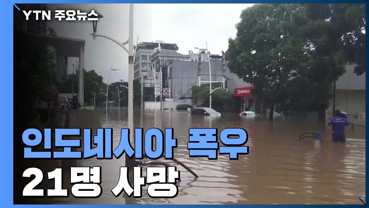 인니 새해 첫날 '물폭탄'에 21명 사망...독일 동물원서 화재 / YTN