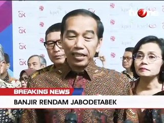 Presiden Minta Pemerintah Pusat dan Daerah Tangani Banjir