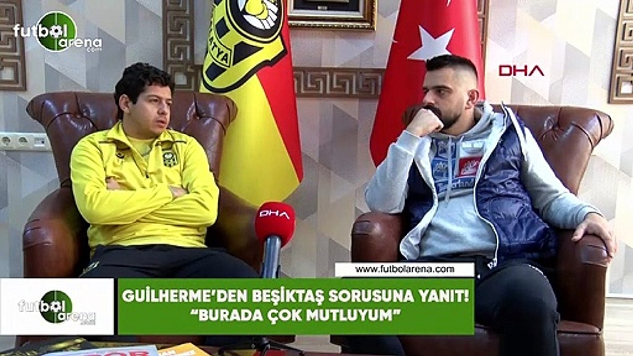 Guilherme'den Beşiktaş sorusuna yanıt! "Burada çok mutluyum"
