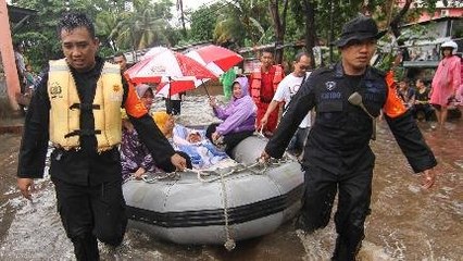 Banjir Jakarta Makan Korban