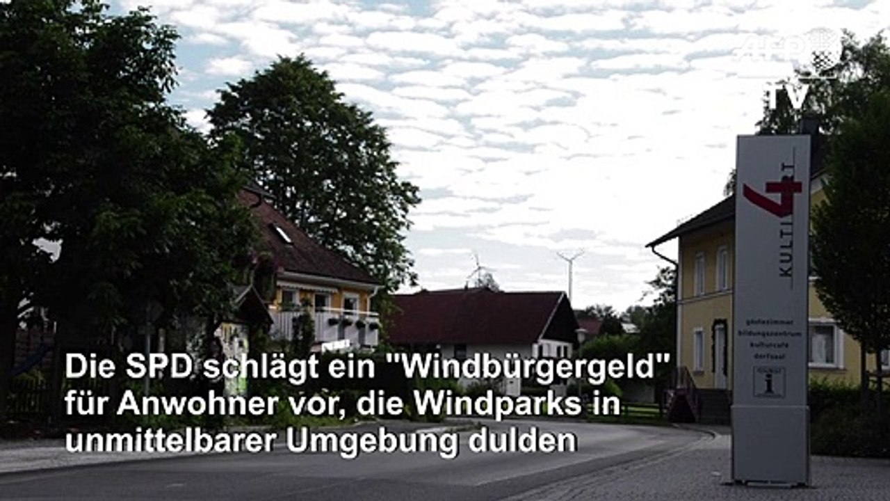 SPD schlägt 'Windbürgergeld' vor