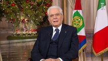 Mattarella - Messaggio di fine anno- appello al senso civico, anche sui social ()