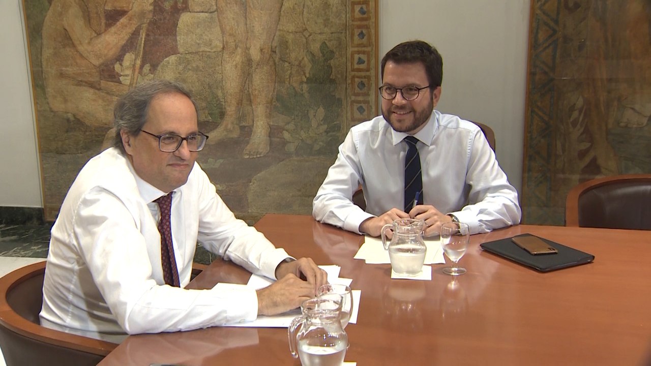 Torra no da el "visto bueno" al acuerdo ERC-PSOE