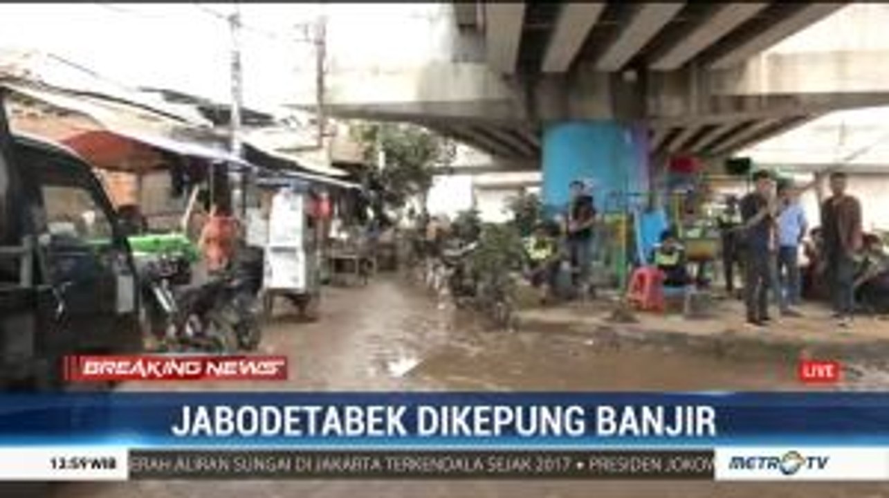 Banjir Mulai Surut di Rawajati Jaksel