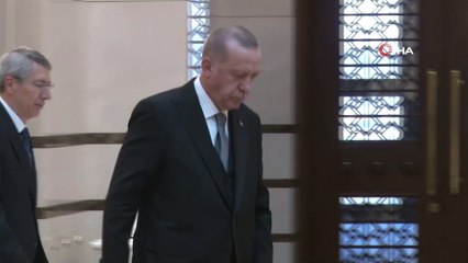 Cumhurbaşkanı Erdoğan, Cezayir Büyükelçisini kabul etti