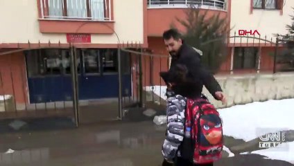 Ani fren öğrenciyi yaraladı