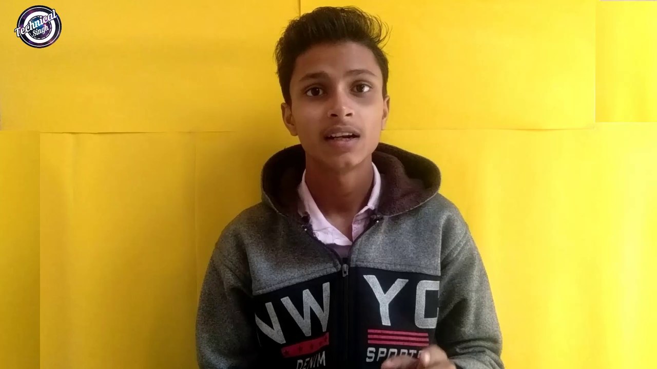 My channel intro and logo|Technical singh first video and introduction.