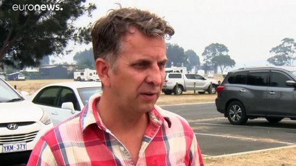 Masiva evacuación debido a los incendios en Nueva Gales del Sur