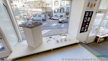 Ein Matterport Space zeigt das Pop-Up Schaufenster Bad Ragaz zum Thema Entwicklung Dorfzentrum