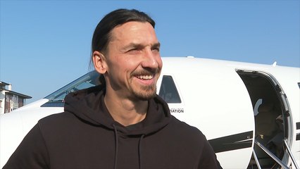 #IZBACK: Zlatan has landed in Milan