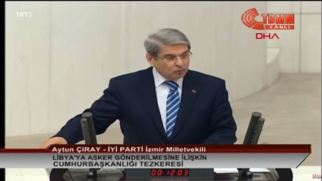 İyi Partili Çıray, konuşması sırasında AKP sıralarından gelen gürültüye tepki gösterdi: Sen şehitten ne anlarsın, benim dedem Balkanlar'da şehit oldu!