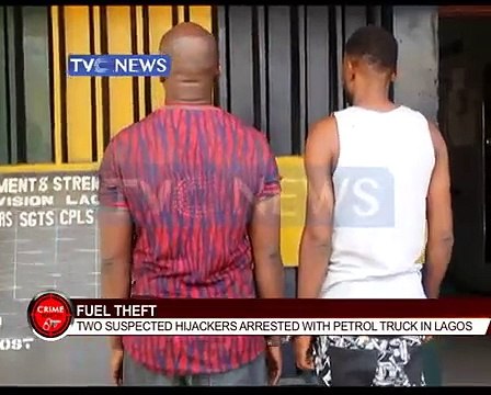 Two suspected hijackers arrested with petrol truck in Lagos