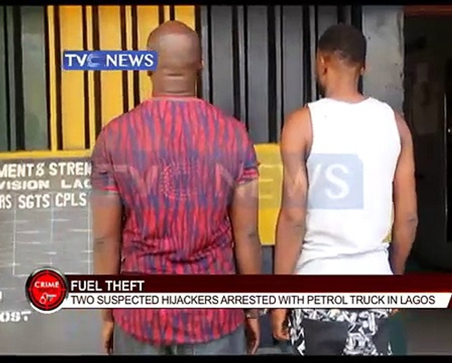Two suspected hijackers arrested with petrol truck in Lagos
