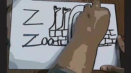 Zoo drawing for kids|| how to draw zoo||english letters with pictures.