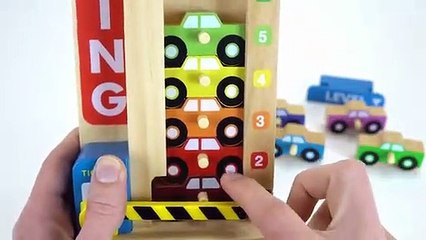 Learn How to Count to 10 with Stackable Toy Cars-