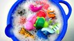 Sea Animals For Children Learn Colors With Wild Animals Green Turtle Tub Toys