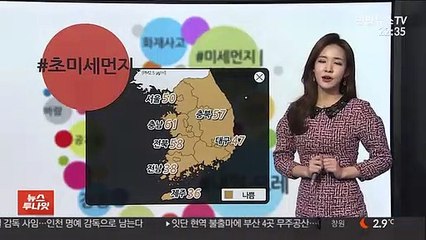 [날씨트리] 수도권 미세먼지 예비저감조치…내일 공기질 나쁨