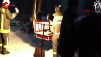 Rusya'daki korkunç patlama kamerada!